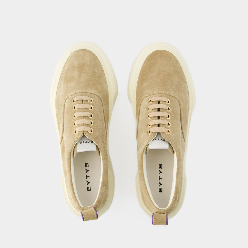 Mother Ii Sneakers - Eytys - Suede - Beige