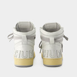 Rhecess Hi Sneakers - Rhude - Lea- Blanc