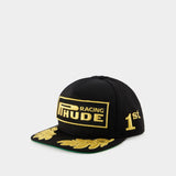 1st Place Cap - Rhude - Nylon - Black