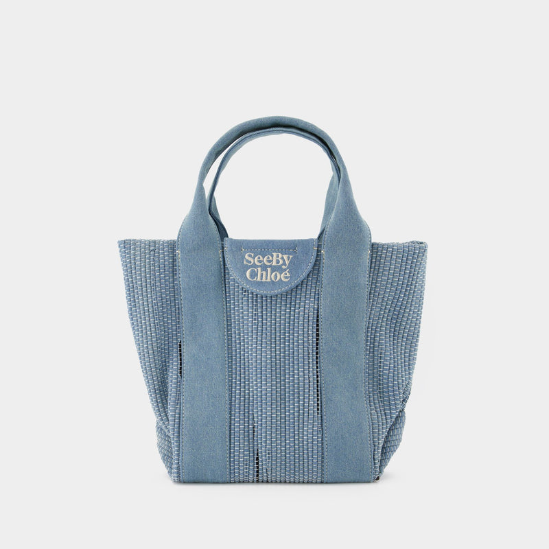 Laetizia Tote Bag - See By Chloé - Cotton - Denim