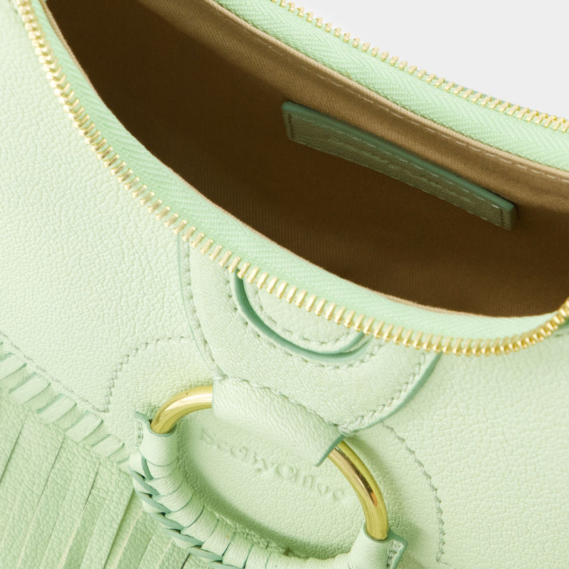 Hana Hobo Shoulder Bag- See By Chloé - Leather - Pastel Green