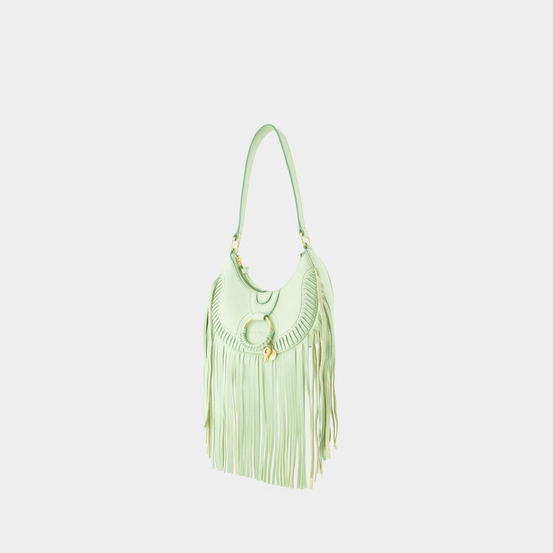 Hana Hobo Shoulder Bag- See By Chloé - Leather - Pastel Green