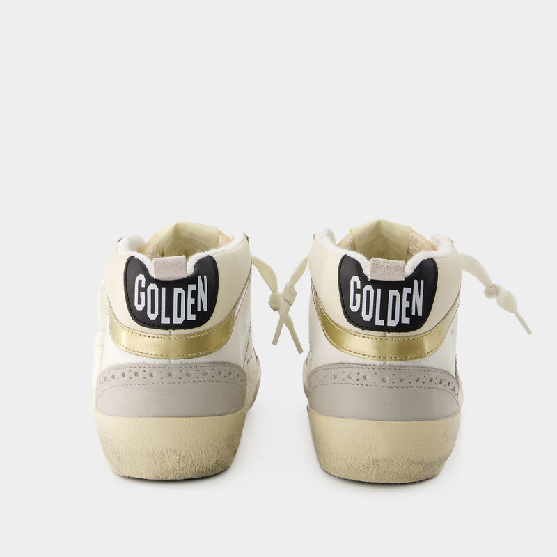 Mid Star Sneakers - Golden Goose - Leather - Multi