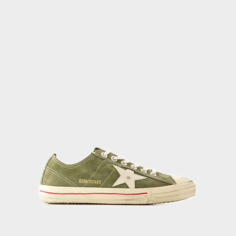 V-Star 2 Sneakers - Golden Goose - Leather - Dark Green