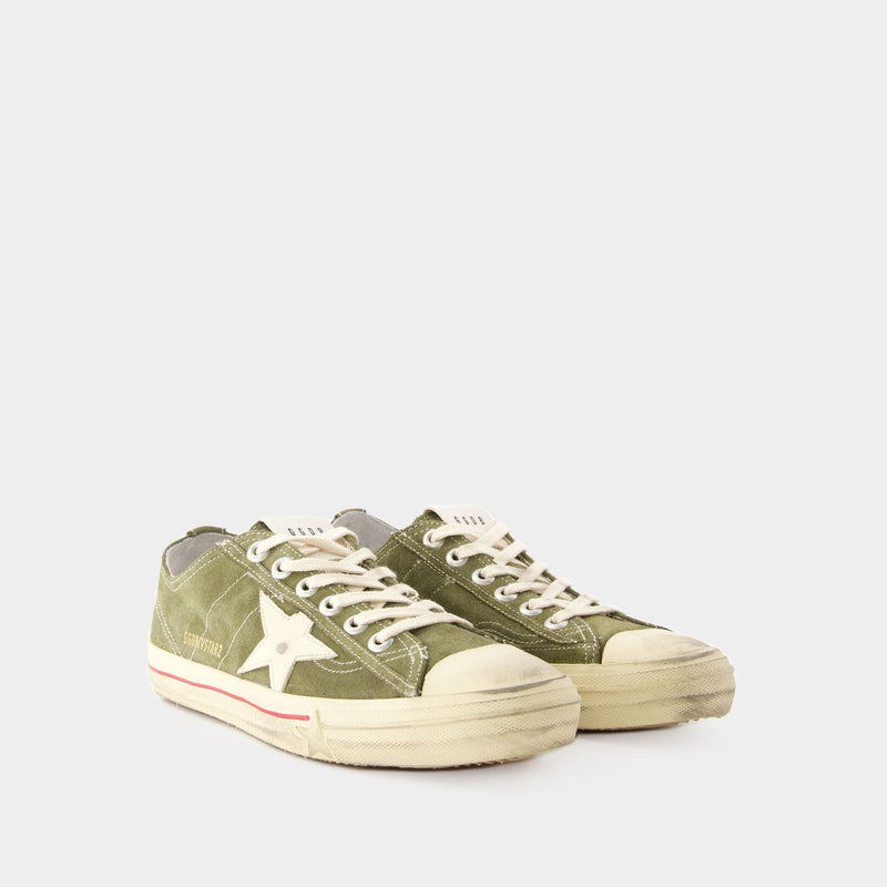 V-Star 2 Sneakers - Golden Goose - Leather - Dark Green