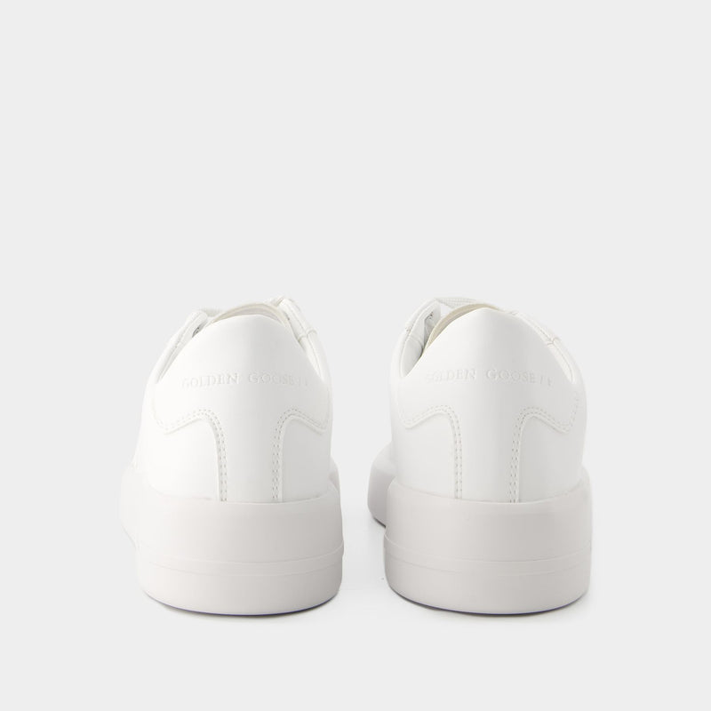 Pure Star Sneakers - Golden Goose - Leather - Optic White