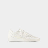 Ball Star Sneakers - Golden Goose - Optic White - Leather