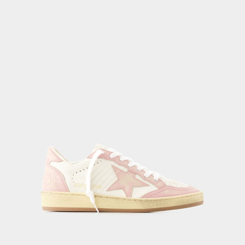 Ballstar Sneakers - Golden Goose - Leather - White