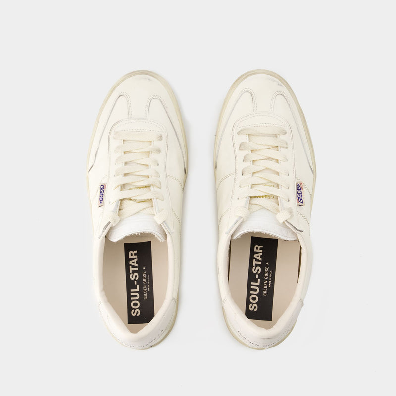 Soul-Star Sneakers - Golden Goose - Leather - White