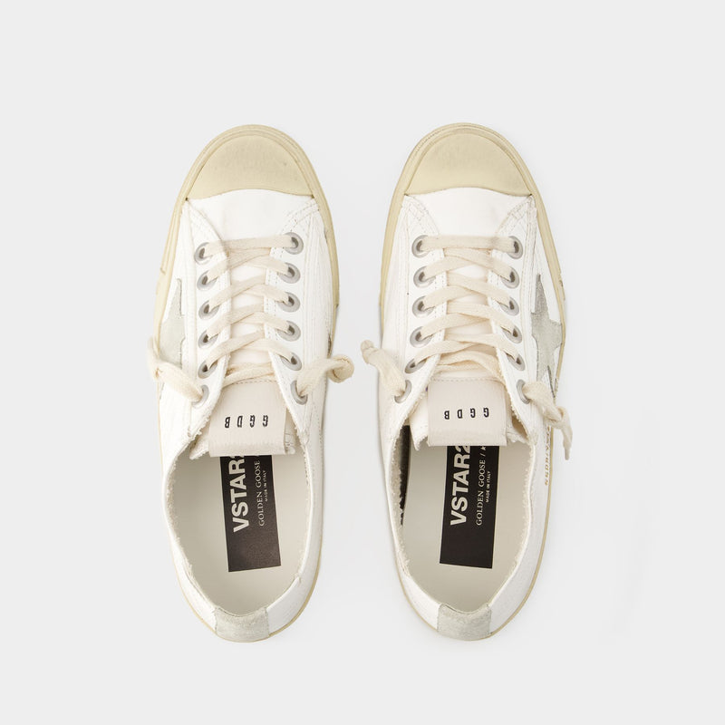 V-Star 2 Sneakers - Golden Goose - Leather - White