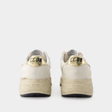 Running Sneakers - Golden Goose - Leather - White