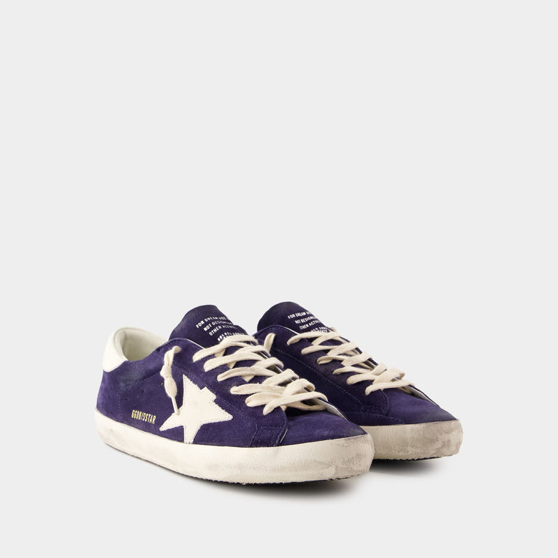 Super Star Sneakers - Golden Goose Deluxe Brand - Leather - Blue