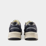 Running Sneakers - Golden Goose Deluxe Brand - Leather - Dark Blue