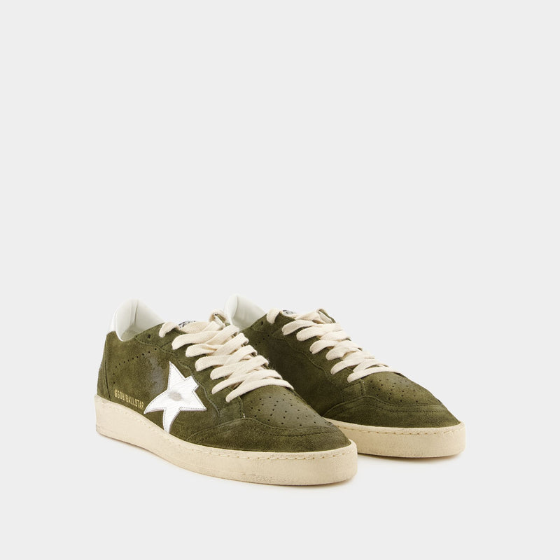 Ball Star Sneakers - Golden Goose Deluxe Brand - Leather - Khaki