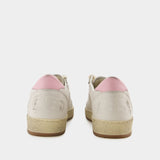 Ball Star Sneakers - Golden Goose Deluxe Brand - Leather - White