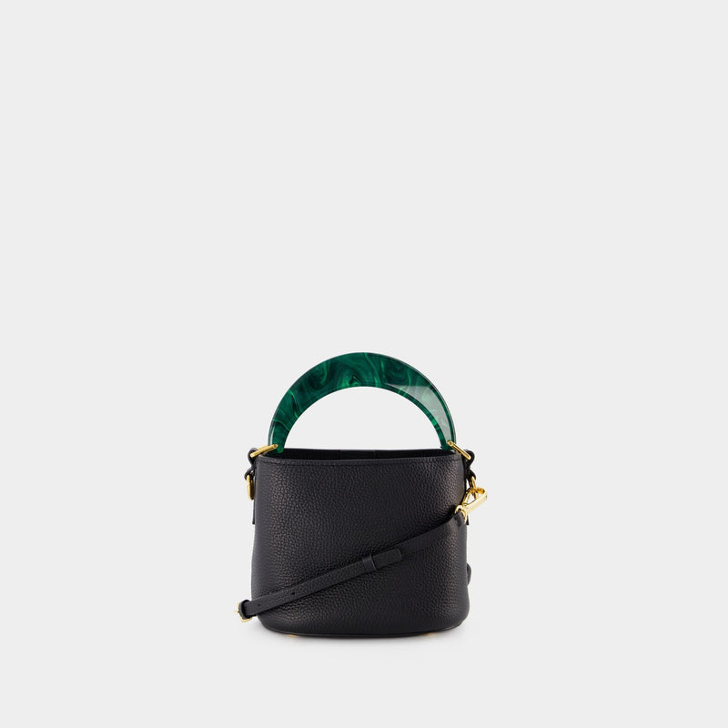 Mini Venice Bucket Bag - Marni - Leather - Black