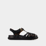 Fisherman Sandals - Marni - Black - Leather