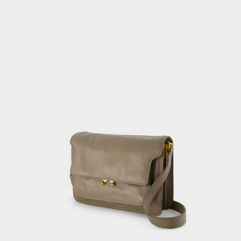 Hobo Medium Trunk - Marni - Leather - Brown