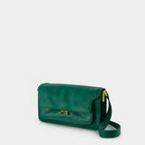 Hobo Trunk Bag - Marni - Leather - Black