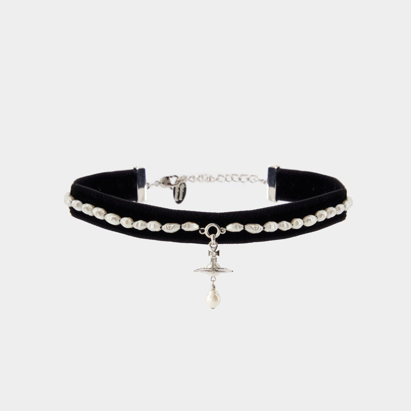 Aleksa Choker - Vivienne Westwood - Brass - Silver