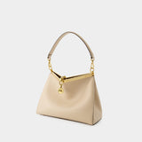 Vela Shoulder Bag - Etro - Leather - Beige