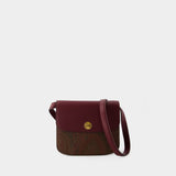 Tracolla Crossbody - Etro - Leather - Burgundy