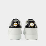 Portofino Sneakers - Dolce 
Gabbana -  White/Gold - Leather