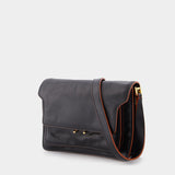 Trunk Soft Medium in Black Leather