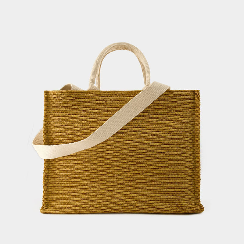 Pelletteria Uomo Large Shopper Bag - Marni - Cotton - Brown