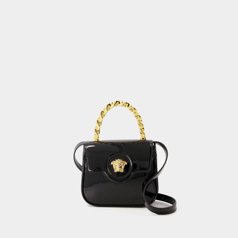 La Medusa Mini Bag - Versace - Leather - Black