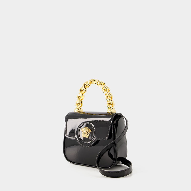 La Medusa Mini Bag - Versace - Leather - Black