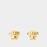 Medusa Earrings - Versace - Metal - Gold