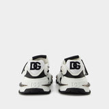 Airmaster Sneakers - Dolce 
Gabbana - White/Black - Nylon