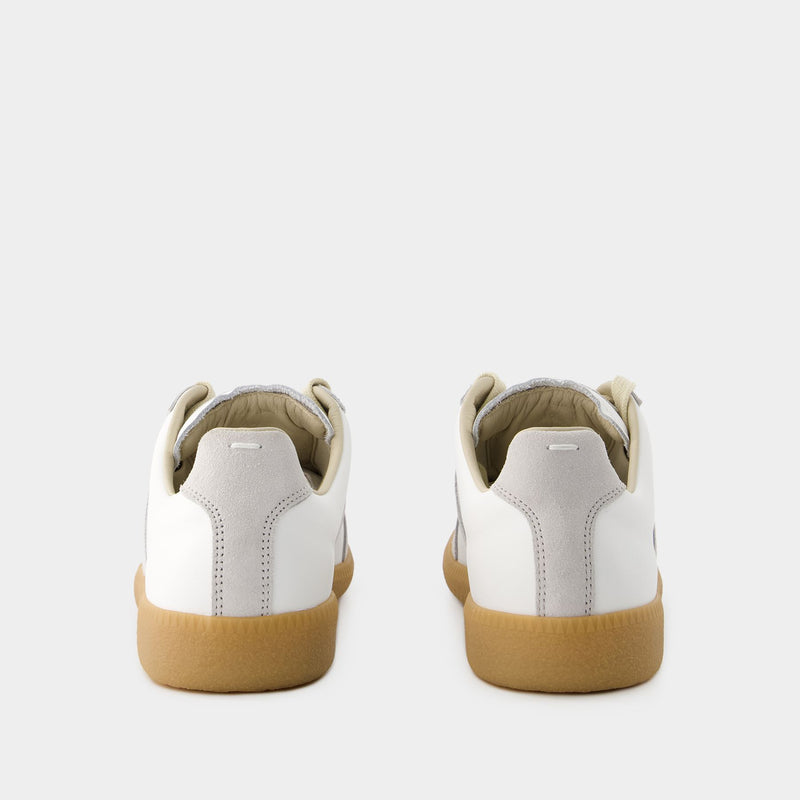 Replica Sneakers - Maison Margiela -  Dirty White - Leather