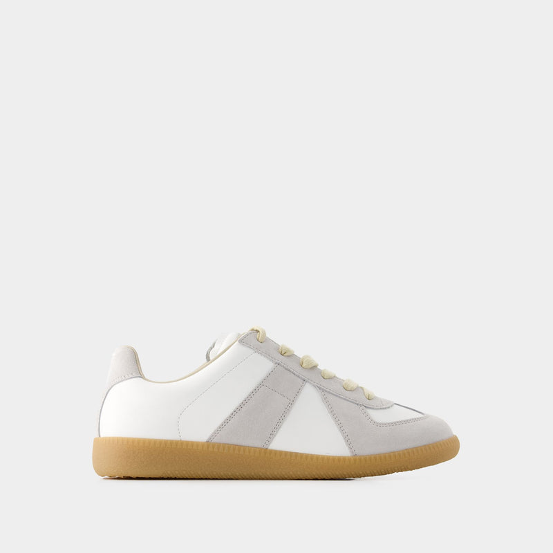 Replica Sneakers - Maison Margiela -  Dirty White - Leather