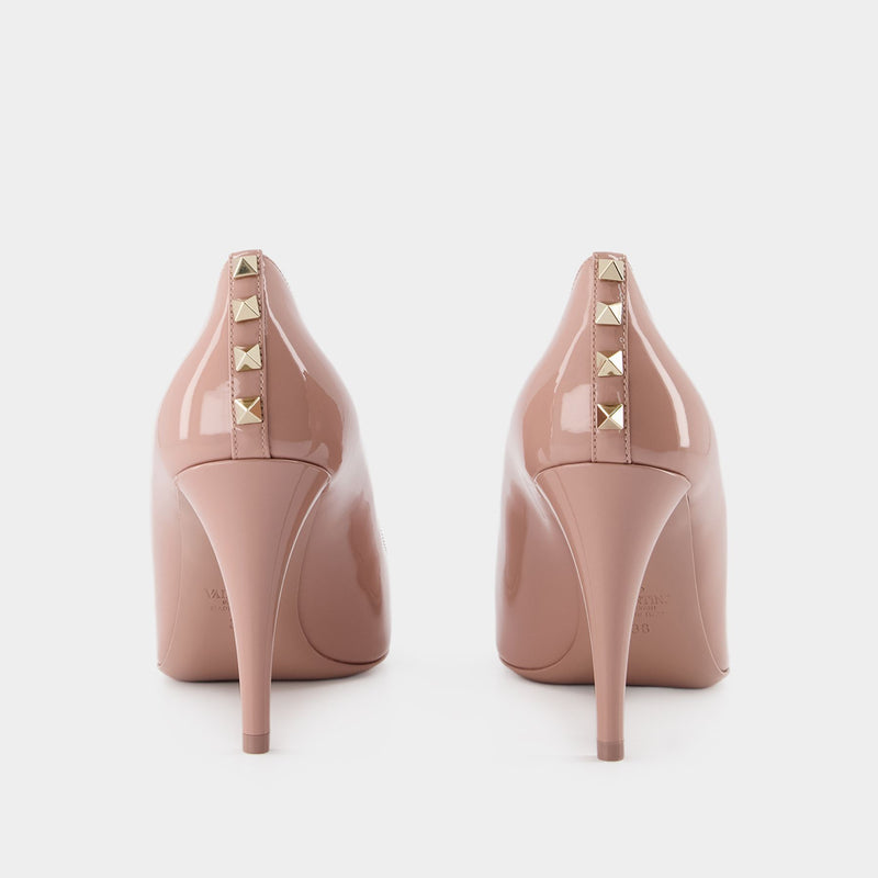 Rockstud Pumps - Valentino Garavani - Pink - Leather