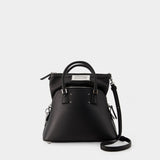 5ac Classic Mini Crossbody - Maison Margiela - Leather - Black