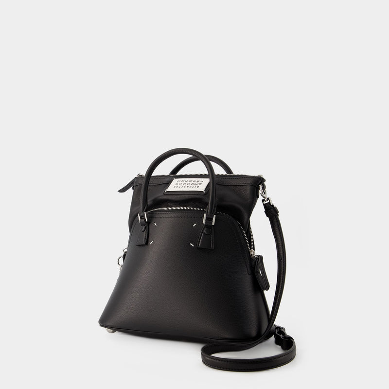 5ac Classic Mini Crossbody - Maison Margiela - Leather - Black