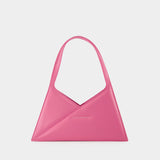 Accordion Hobo Bag - Mm6 Maison Margiela - Pink - Canva