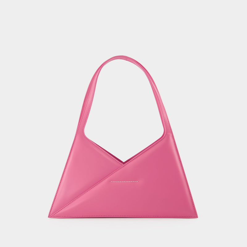 Accordion Hobo Bag - Mm6 Maison Margiela - Pink - Canva