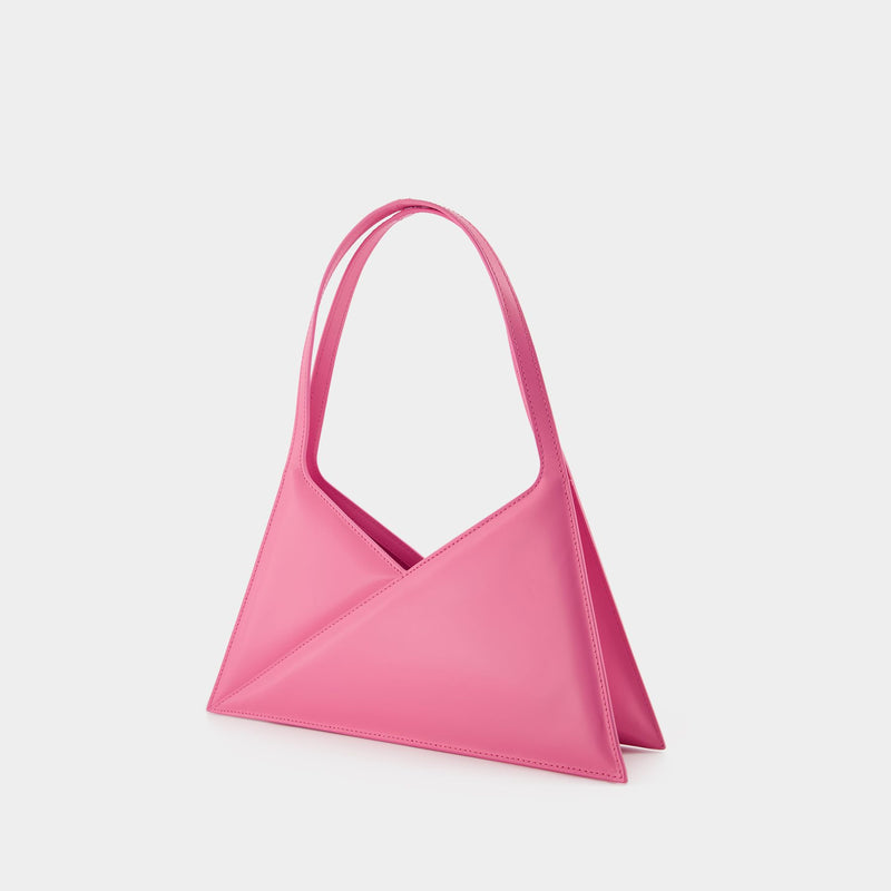 Accordion Hobo Bag - Mm6 Maison Margiela - Pink - Canva