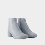 6 Anatomic 50 Ankle Boots - MM6 Maison Margiela - Leather - Blue