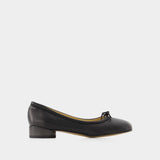 6 Anatomic Ballerinas - MM6 Maison Margiela - Leather - Black