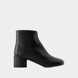 6 Anatomic 50 Ankle Boots - MM6 Maison Margiela - Leather - Black