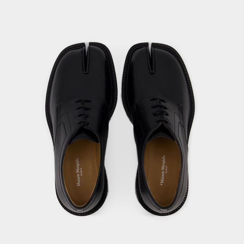 Tabi County Loafers - Maison Margiela - Leather - Black