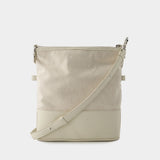 5ac Hobo Small Crossbody - Maison Margiela - Leather - Beige