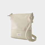 5ac Hobo Small Crossbody - Maison Margiela - Leather - Beige