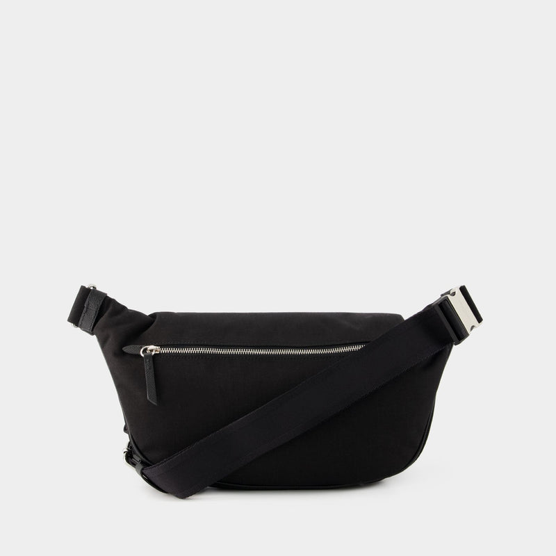 Glam Slam Belt Bag - Maison Margiela - Leather - Black