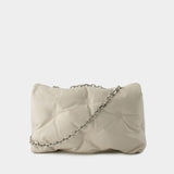 Glam Slam Flap Medium Hobo Bag - Maison Margiela - Leather - Beige