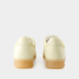 Sneakers - MM6 Maison Margiela - Leather - Beige/White